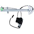 2001 Dodge Dakota - Crew Cab Pickup Front, Driver Side Power Window Regulator, With Motor,  Cable Operated, OE Replacement Series
