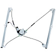WPR0698LM Front, Driver Side OE Replacement Series Power Window Regulator, With Motor