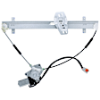 WPR1011LM Front, Driver Side OE Replacement Series Power Window Regulator, With Motor