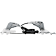 2014 Nissan Maxima - Front, Driver Side Power Window Regulator, Without Motor