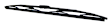 WB000022AF OE Replacement Series Wiper Blade, Framed 24 in.
