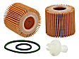 57260 Oil Filter - Cartridge, Direct Fit, Sold Individually