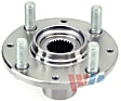 SPK980 Front, Driver or Passenger Side Wheel Hub, 4 Lugs