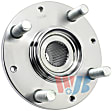 SPK986 Front, Driver or Passenger Side Wheel Hub, 4 Lugs