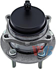 WA512326 Rear, Driver or Passenger Side Wheel Hub, 5 Lugs, FWD