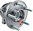 WA512326 Rear, Driver or Passenger Side Wheel Hub, 5 Lugs, FWD