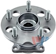 WA512338 Rear, Driver or Passenger Side Wheel Hub, 5 Lugs, AWD