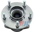WA512349 Rear, Driver or Passenger Side Wheel Hub, 5 Lugs, FWD