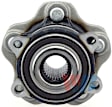 WA512363 Rear, Driver or Passenger Side Wheel Hub, 5 Lugs, AWD