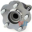 WA512423 Rear, Driver or Passenger Side Wheel Hub, 5 Lugs, FWD