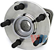 WA513075 Front, Driver or Passenger Side Wheel Hub, 5 Lugs