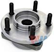 WA513123 Front, Driver or Passenger Side Wheel Hub, 5 Lugs