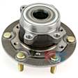WA513166 Front, Driver or Passenger Side Wheel Hub, 6 Lugs, 4WD