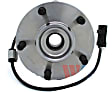 WA513200 Front, Driver or Passenger Side Wheel Hub, 5 Lugs, RWD