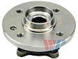 WA513226 Front, Driver or Passenger Side Wheel Hub, 4 Lugs, 1.6L, 4Cyl