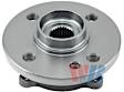 WA513309 Front, Driver or Passenger Side Wheel Hub, 4 Lugs