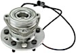 WA515005 Front, Driver or Passenger Side Wheel Hub, 5 Lugs, AWD