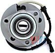 WA515010 Front, Driver or Passenger Side Wheel Hub, 5 Lugs, 4WD