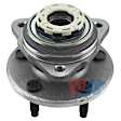 WA515026 Front, Driver or Passenger Side Wheel Hub, 5 Lugs, 4WD
