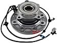 WA515035 Front, Passenger Side Wheel Hub, 8 Lugs, 4WD