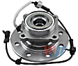WA515041 Front, Driver or Passenger Side Wheel Hub, 8 Lugs