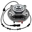 WA515042 Front, Driver or Passenger Side Wheel Hub, 6 Lugs, RWD
