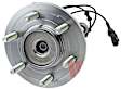 WA515043 Front, Driver or Passenger Side Wheel Hub, 6 Lugs, 4WD