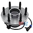 WA515044 Front, Driver or Passenger Side Wheel Hub, 6 Lugs, RWD, 4.3L, 6Cyl