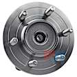 WA515046 Front, Driver or Passenger Side Wheel Hub, 6 Lugs, 4WD