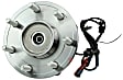 WA515047 Front, Driver or Passenger Side Wheel Hub, 6 Lugs, 4WD
