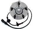 WA515051 Front, Driver or Passenger Side Wheel Hub, 5 Lugs, 4WD