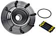 WA515056 Front, Driver or Passenger Side Wheel Hub, 8 Lugs, 4WD