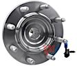 WA515058 Front, Driver or Passenger Side Wheel Hub, 8 Lugs