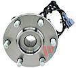 WA515065 Front, Driver or Passenger Side Wheel Hub, 6 Lugs, 4WD