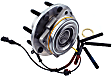 WA515081 Front, Driver or Passenger Side Wheel Hub, 8 Lugs