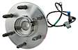WA515091 Front, Driver Side Wheel Hub, 6 Lugs, AWD