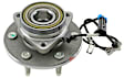 WA515092 Front, Passenger Side Wheel Hub, 6 Lugs, AWD