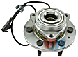 WA515096 Front, Driver or Passenger Side Wheel Hub, 6 Lugs