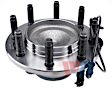 WA515114 Front, Driver or Passenger Side Wheel Hub, 8 Lugs, RWD