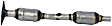 16337 Center Catalytic Converter, 1.5L, 4Cyl, Federal EPA Standard, 46-State Legal (Cannot ship to CA, CO, NY or ME), Ultra Series
