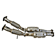 16666 Catalytic Converter, 3.2L, 6Cyl, Federal EPA Standard, 46-State Legal (Cannot ship to CA, CO, NY or ME), Ultra Series, Direct Fit