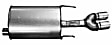 21502 Passenger Side Muffler, 3.8L, 6Cyl, Quiet-Flow3 Series
