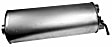 21553 Muffler, 155.0 In. Wheelbase
