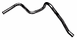 45308 Walker OE Replacement Tail Pipe - Natural, Aluminized Steel, Direct Fit, Sold Individually