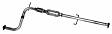 46865 Resonator - Natural, Aluminized Steel, Direct Fit, Sold individually