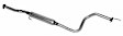 46943 Resonator - Natural, Aluminized Steel, Direct Fit, Sold individually