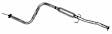 46970 Resonator - Natural, Aluminized Steel, Direct Fit, Sold individually