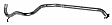 47580 Aluminized Steel Exhaust Pipe, Walker OE Replacement