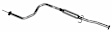 47721 Resonator - Natural, Aluminized Steel, Direct Fit, Sold individually