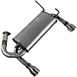50097 Muffler, 3.5L, 6Cyl, Quiet-Flow SS Series
